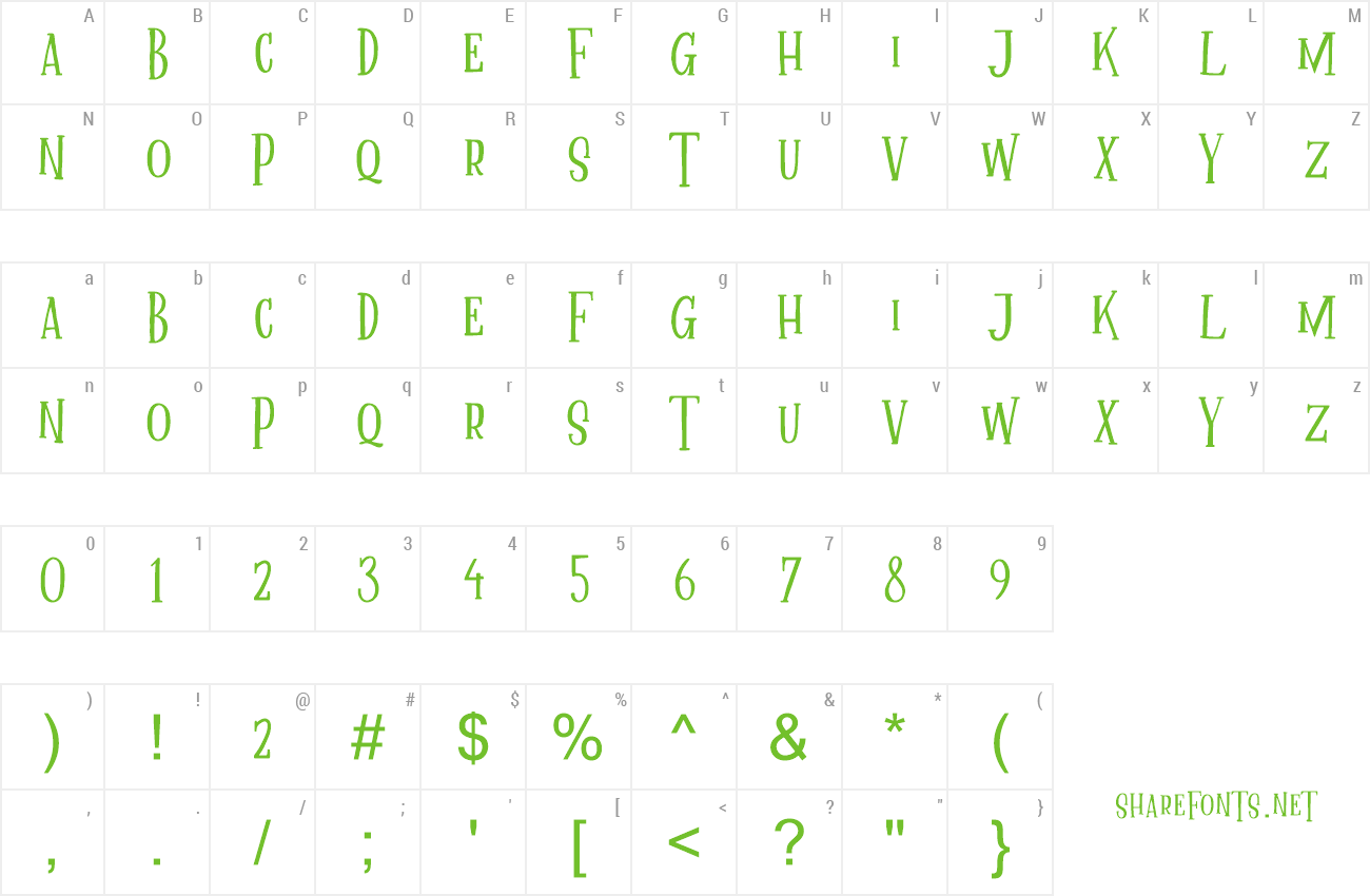 Font Mallica Fairytale preview